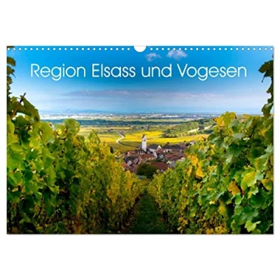 Abbildung von Region Elsass und Vogesen (Wandkalender 2025 DIN A3 quer), CALVENDO Monatskalender