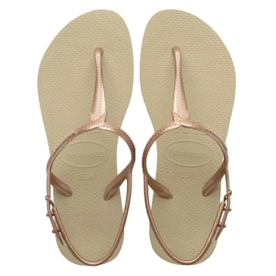 Abbildung von Havaianas Twist (Mini Me) Flache Sandale, Black, 31/32