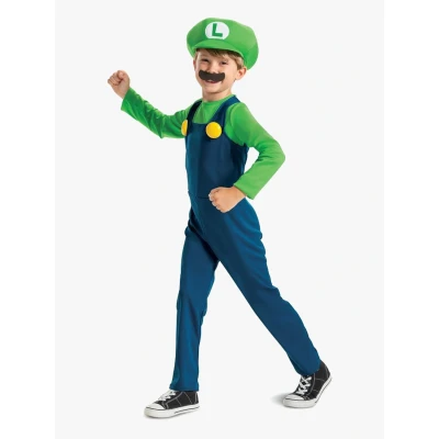 Abbildung von Disquise SUPER MARIO Costume Luigi, 7 8 y