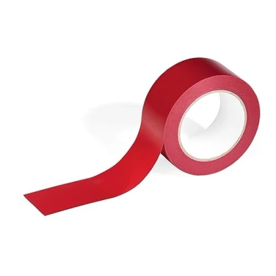 Abbildung von DURABLE Duraline Basic Bodenmarkierungsband 50 mm x 33 m rot