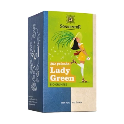Abbildung von Sonnentor &quot;Lady Green&quot; Bio, 18 Teebeutel, 0.0216 von FROG.coffee