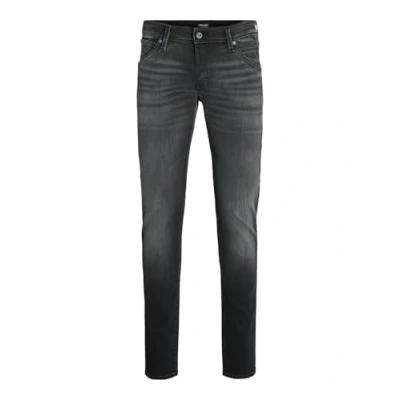Abbildung von JACK &amp; JONES Male Slim Fit Jeans JjiGlenn, Farbe:Schwarz, Jeans/Hosen Neu:30W / 30L