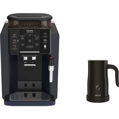 Abbildung von Krups Kaffeevollautomat &quot;EA910B.23 Sensation Milk Bundle&quot;, mit Milchaufschäumer im Wert von UVP 79,99