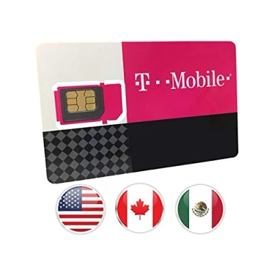 Abbildung von USA Prepaid Karte unbegrenztes* Datenvolumen, 5 GB Roaming Kanada und Mexiko 30 Tage