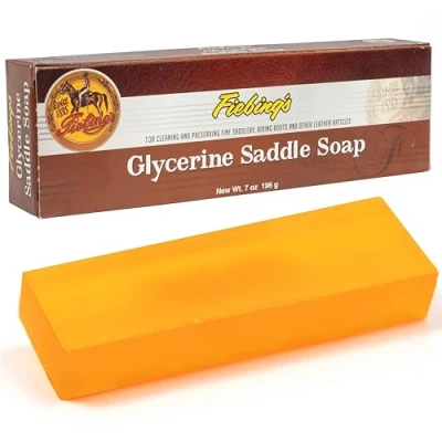 Abbildung von Fiebing COMPANY Glyzerinsattelseife BAR 7 Unzen