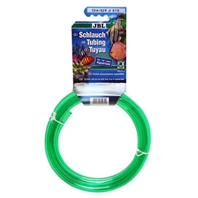 Abbildung von JBL Wasserschlauch 2,5 m Länge, 9/12 mm Durchmesser, Aquaschlauch grün, 61082