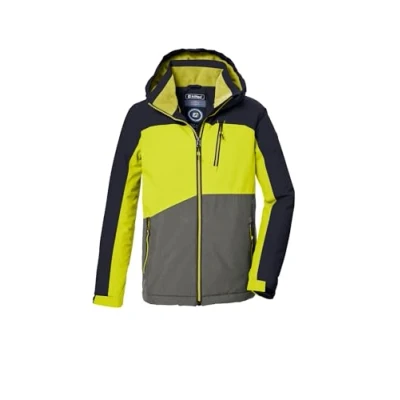 Abbildung von killtec Jungen Funktionsjacke mit Kapuze und Schneefang KOW 370 BYS JCKT, schwarz, 140, 42164 000