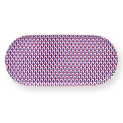 Abbildung von PIP STUDIO Flower Fest. Scall.red light blue Zuckertablett