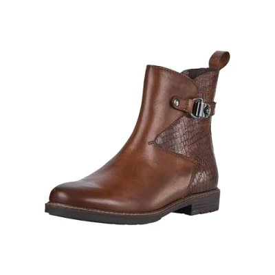 Abbildung von Marco Tozzi Ankle Boot, Damen, Größe: 38, Cognac comb Schuhe