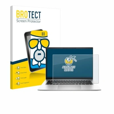 Abbildung von BROTECT Entspiegelungs Schutzglas für HP EliteBook 845 G10 Schutz Folie Panzerfolie Glas Matt [Extrem Kratzfest 9H, Anti Reflex, Fingerprint]