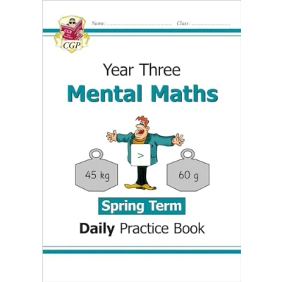 Abbildung von KS2 Mental Maths Year 3 Daily Practice Book: Spring Term (CGP Workbooks)