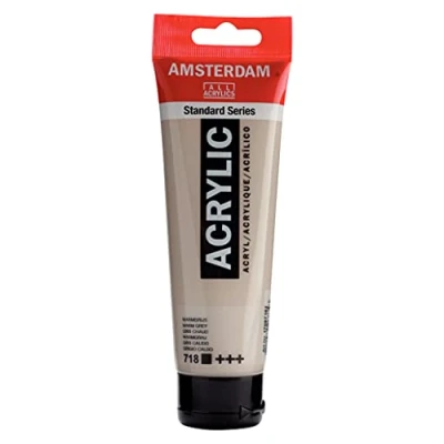 Abbildung von Artequipment Farba akrylowa TALENS AMSTERDAM 120ml 718 WARM GREY uniw