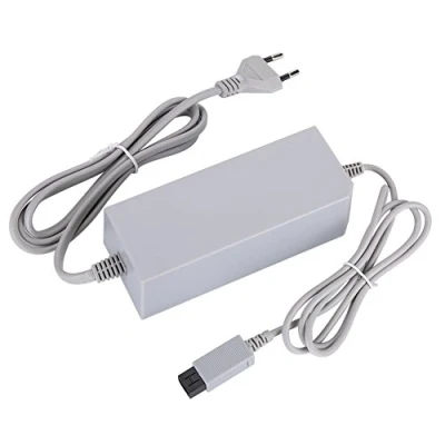 Abbildung von Netzteil,Netzteil Kabel für Netzkabel,Besser Wii Spielekonsole mit 110 240V,geringe Größe,Unterstützung Überstrom/Spannung/Temperatur/Strom Kurzschlussschutz(EU)