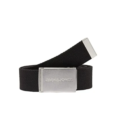 Abbildung von Jack &amp; Jones Jacsolid BELT Unisex Gürtel, Größe: 95, Black