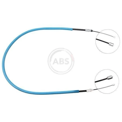 Abbildung von A.B.S. K16918 Handbremsseil 1450 Scheibenbremse für Links /Rechtslenker RENAULT: CLIO 2