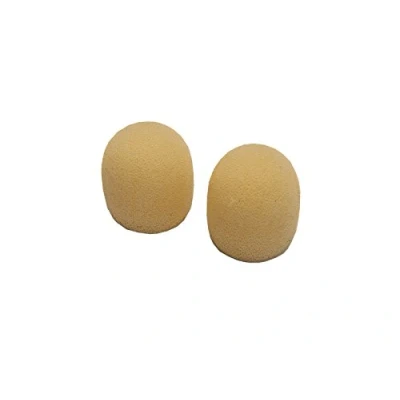 Abbildung von 2er Set deetech WS 22s Headset Windschutz/Popschutz Ø 10 12 mm Hautfarbe