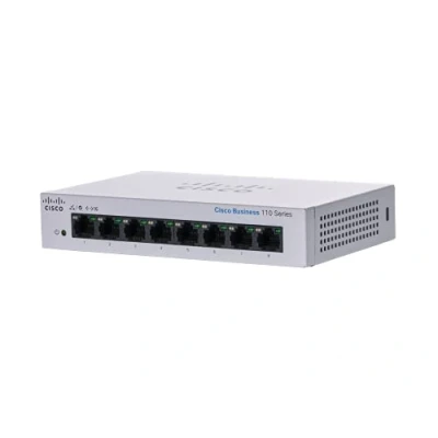 Abbildung von Cisco Business CBS110 8T D Unmanaged Switch 8﻿ GE Ports Desktop Ext. Netzteil Begrenzter Lebenszeitschutz (CBS110 D)