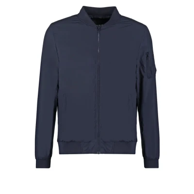 Abbildung von Urban Classics Light Bomber Jacket Bomberjacke, Herren, Größe: Small, Navy