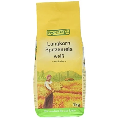 Abbildung von Rapunzel Langkorn Spitzenreis, weiß, 2er Pack (2 x 1 kg)