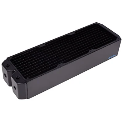 Abbildung von Alphacool 14191 NexXxoS Monsta Radiator CPU Wasserkühlung 420mm, Kupfer / Schwarz