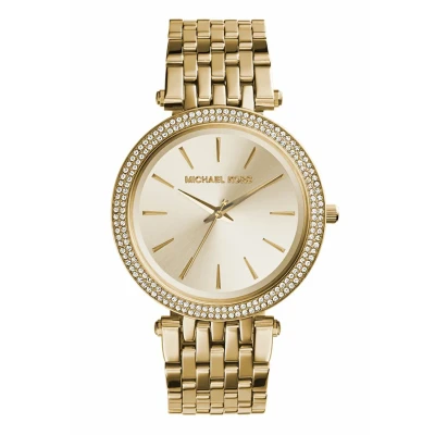 Abbildung von Michael Kors Darci Uhr goldcoloured, Damen, Größe: One Size, Gold coloured