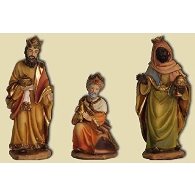 Abbildung von Unbekannt Krippenfiguren Heilige DREI Könige 3tlg. geeignet für 11cm Figuren