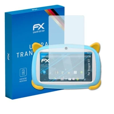 Abbildung von atFoliX Schutzfolie kompatibel mit Doogee U7 Folie, ultraklare FX Displayschutzfolie (2X)