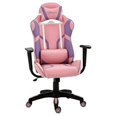 Abbildung von Vinsetto Schreibtischstuhl Gamingstuhl ergonomisch