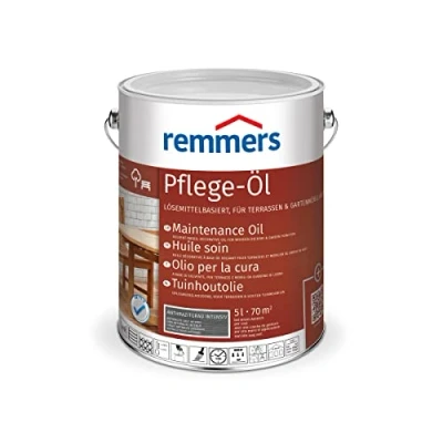 Abbildung von Remmers Terrace Oil Pflege Atracite Grey 5L