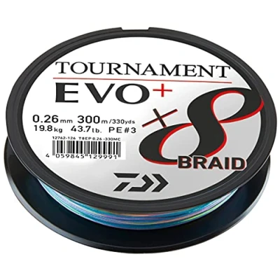 Abbildung von Daiwa TN x8 Br. EVO+ 0.16mm 1000m MC Geflochtene Schnur