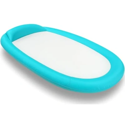 Abbildung von Best Sporting Aufblasbare Wasserhängematte Mesh Mat I Luftmatratze mit Netz Pool Lounge Float Sommer Spaß für Erwachsene Max. Benutzergewicht 100 kg (Türkis)