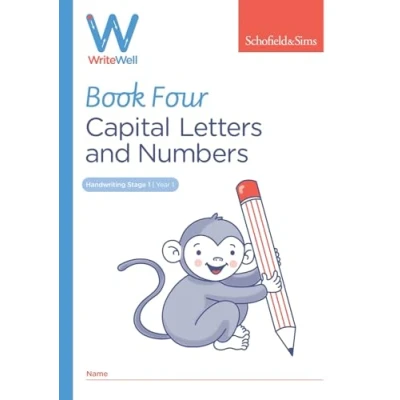Abbildung von WriteWell 4: Capital Letters and Numbers, Year 1, Ages 5 6