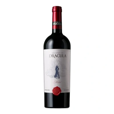 Abbildung von Legendary Dracula Legend of Merlot Rotwein trocken aus Rumänien 0.75 L DOC CMD