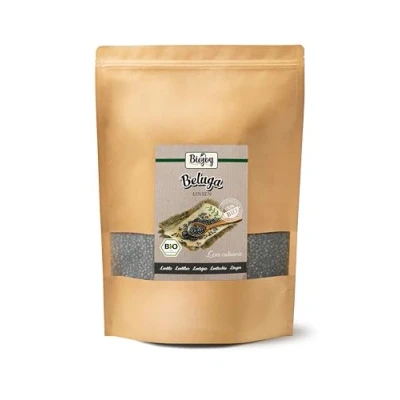 Abbildung von Biojoy BIO Linsen Beluga (2,5 kg), getrocknet und ganz, schwarz, ohne Zusätze