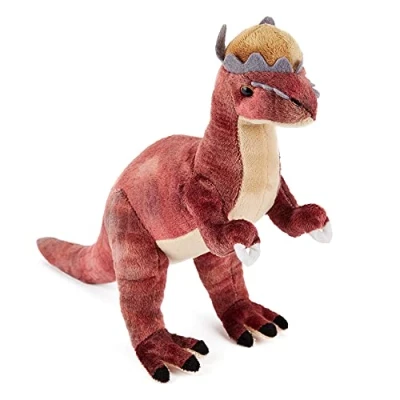 Abbildung von Zappi Co Plüschtier für Kinder, gefüllt, weich, kuschelig, Teil der Safari Tier Kollektion, perfekt Kinder (30 cm Tiefe) (Pachycephalosaurus Dinosaurier)