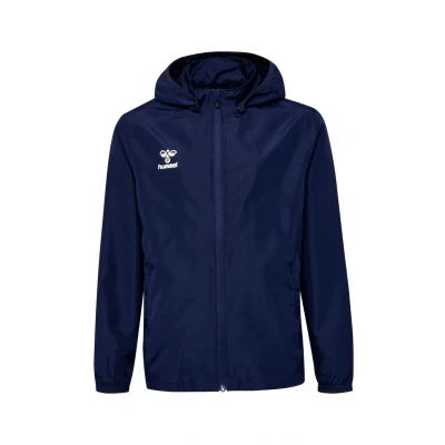 Abbildung von Hummel Hmlessential Allweather Trainingsjacke für Kinder, Größe: 116, Marine