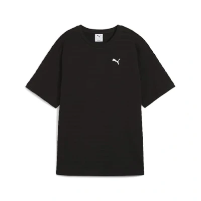 Abbildung von PUMA Unisex ESS Elevated Relaxed Structured Tee T Shirts, Black,
