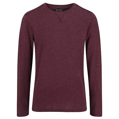 Abbildung von Regatta Herren Karter II Coolweave Bio Baumwolle Enzym gewaschen für weichen Griff Rundhalsausschnitt T Shirts/Polos/Westen