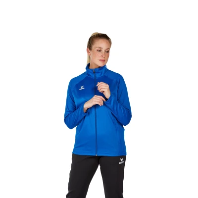 Abbildung von Erima Unisex Erwachsene Liga Star Polyester Trainingsjacke (1032320), new royal/weiß, L