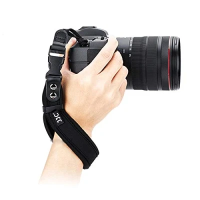 Abbildung von JJC Kamera Handschlaufe Neopren Handgelenkschlaufe Trageschlaufe für Canon Nikon Sony Fujifilm DSLR