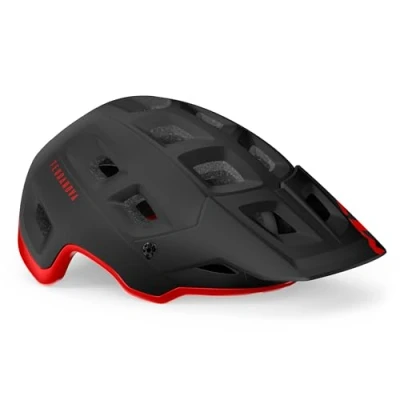 Abbildung von MET Fullfacehelm Terranova, Schwarz Rot, M, MTN TCC