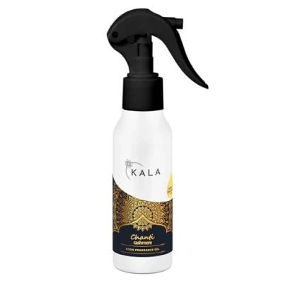 Abbildung von KALA Lufterfrischer Duftölspray CHANTI, Raumspray mit Geruchsneutralisation, Raumduft Spray Hält bis zu 48h, Air Freshener Aktiv Neutralisator Duft Cashmere, 100ml