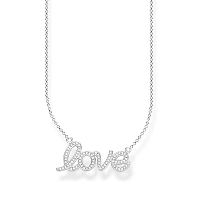 Abbildung von Thomas Sabo Damen Ketten mit Anhänger &amp; 925 Sterlingsilber KE1848 051 14 L45v