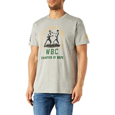 Abbildung von adidas Erwachsene WBC T Shirt, grau, XS
