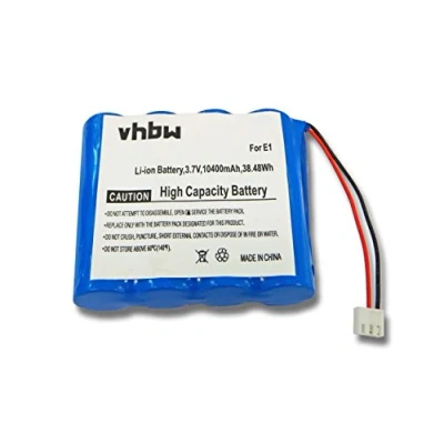 Abbildung von vhbw Akku kompatibel mit Pure Evoke 1S Marshall, 2S, E 1S, Mio, Mio by Orla Kiely digital Radio (10400mAh, 3,7V, Li Ion)