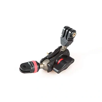 Abbildung von iSHOXS Small Grab Pro 40 Kugelkopf Verlängerung für GoPro und kompatible Action Kamera Halterungen ABS Aufnahme mit Aluminium Kugelköpfen 40mm