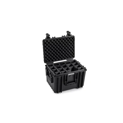 Abbildung von B&amp;W International Fotorucksack Case Type 5500 RPD schwarz mit Facheinteilung