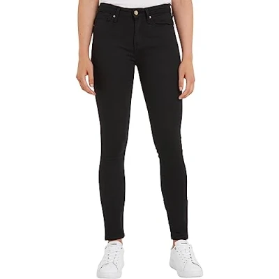 Abbildung von Tommy Hilfiger COMO Elisa Jeans Skinny Fit, Damen, Größe: 28x32, Masters black