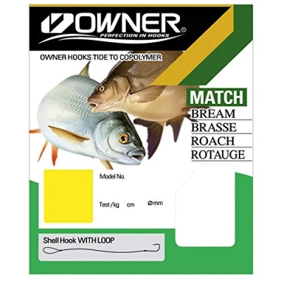 Abbildung von Owner RL560 StippRotau #20 Onderlijnen (10 Stück) Friedfisch Vorfächer