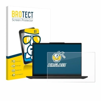 Abbildung von BROTECT Schutzglas für Lenovo ThinkPad P14s Gen 5 Schutzfolie Panzer Folie Glas [Extrem Kratzfest 9H, Anti Fingerprint, Ultra Transparent]